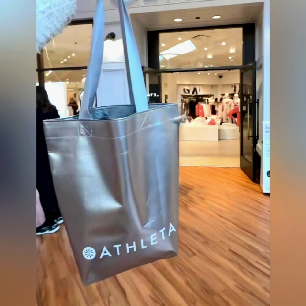 Athleta reusable tote gift bag